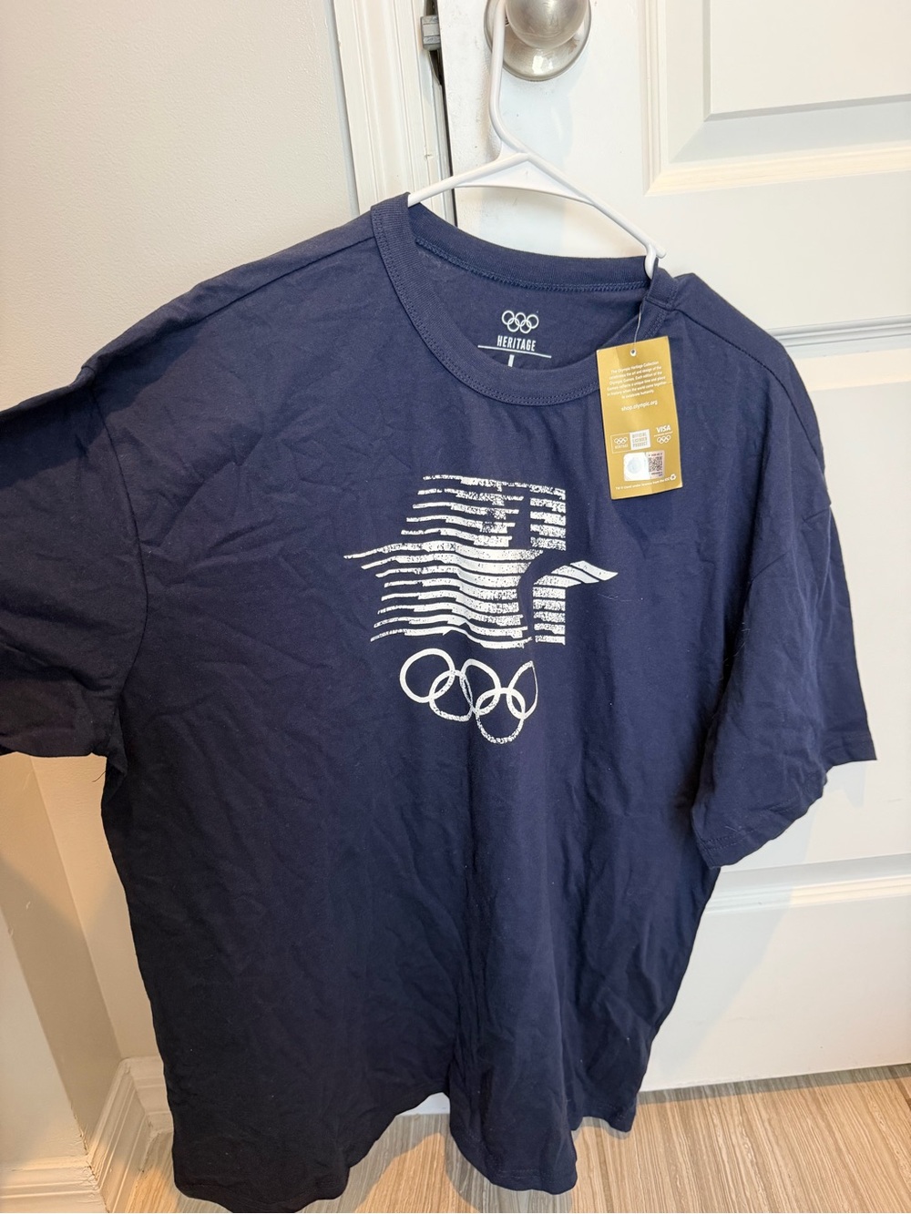 Heritage Navy Blue Men's Olympic Graphic Tee